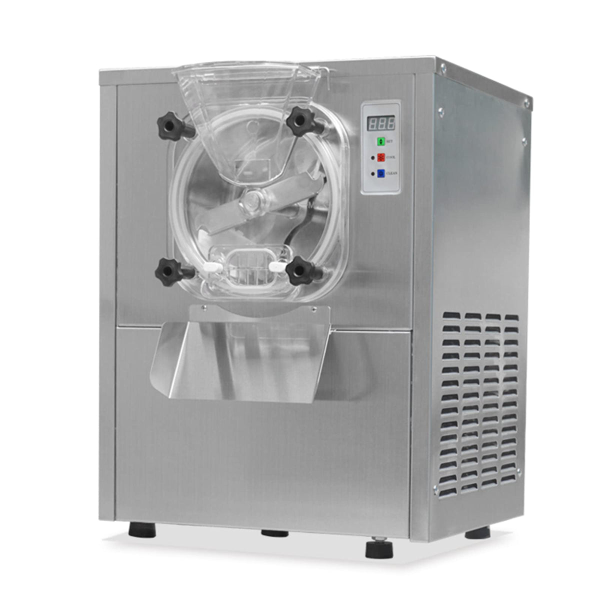 Commercial Desktop Hard ice Cream Machine, Counter top Hard ice Cream Maker, Ice Cream Machine, Snack Food Machine for Restaurant, Snack Bar, Ice Cream Shop