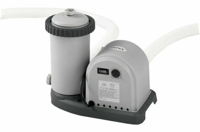 intex 28635eg krystal clear cartridge filter pump above ground pool 1500 gph