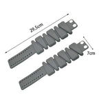 Bluelans 1 Pair 1800g Ankle Weights Wearable Waterproof Solid Color Silicone Wrist Strap Weight Bracelet for Workout Yoga