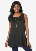 sleeveless swing tunic