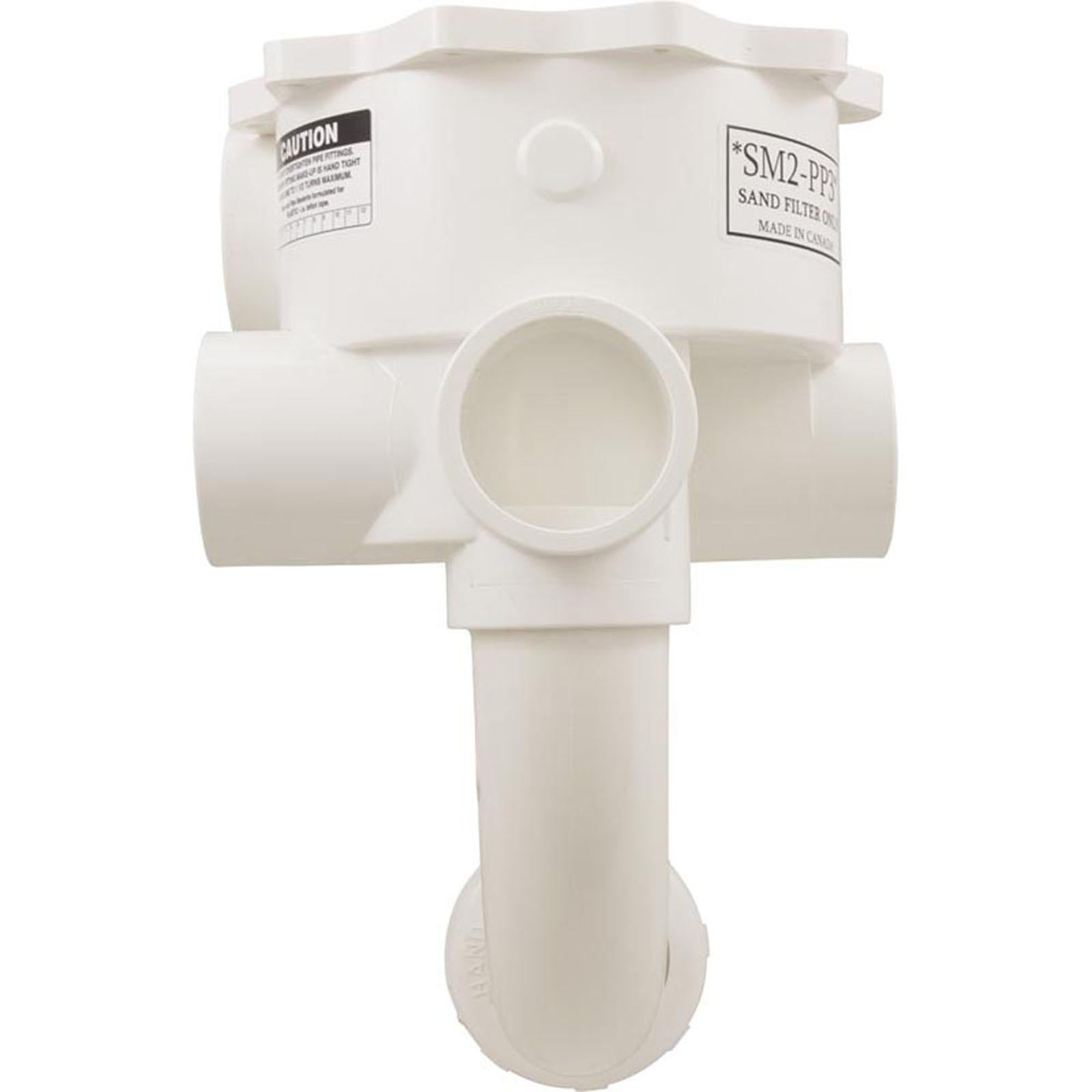PRAHER Body Assembly, Praher SM2-PP3 Valve, 2", White