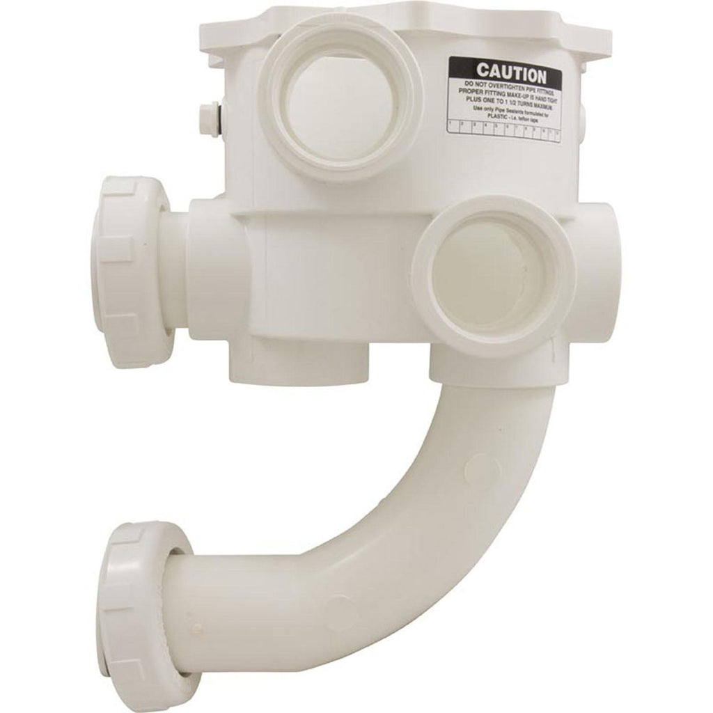 PRAHER Body Assembly, Praher SM2-PP3 Valve, 2", White