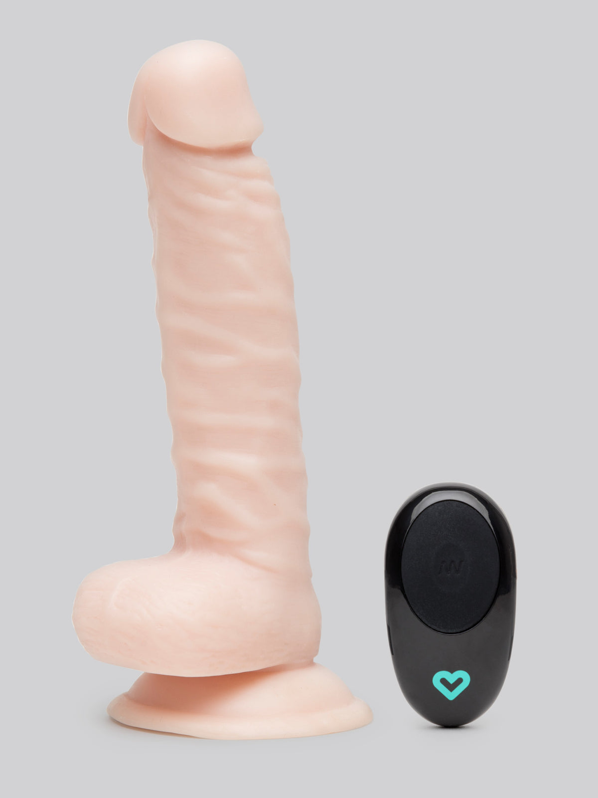 Lifelike Lover Classic Rechargeable Remote Control Dildo 8 Inch, Flesh Pink