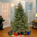 7.5 ft. Frasier Grande Artificial Christmas Tree with Clear Lights