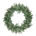 36 in. Pre-Lit Washington Frasier Fir Artificial Christmas Wreath with Clear Lights