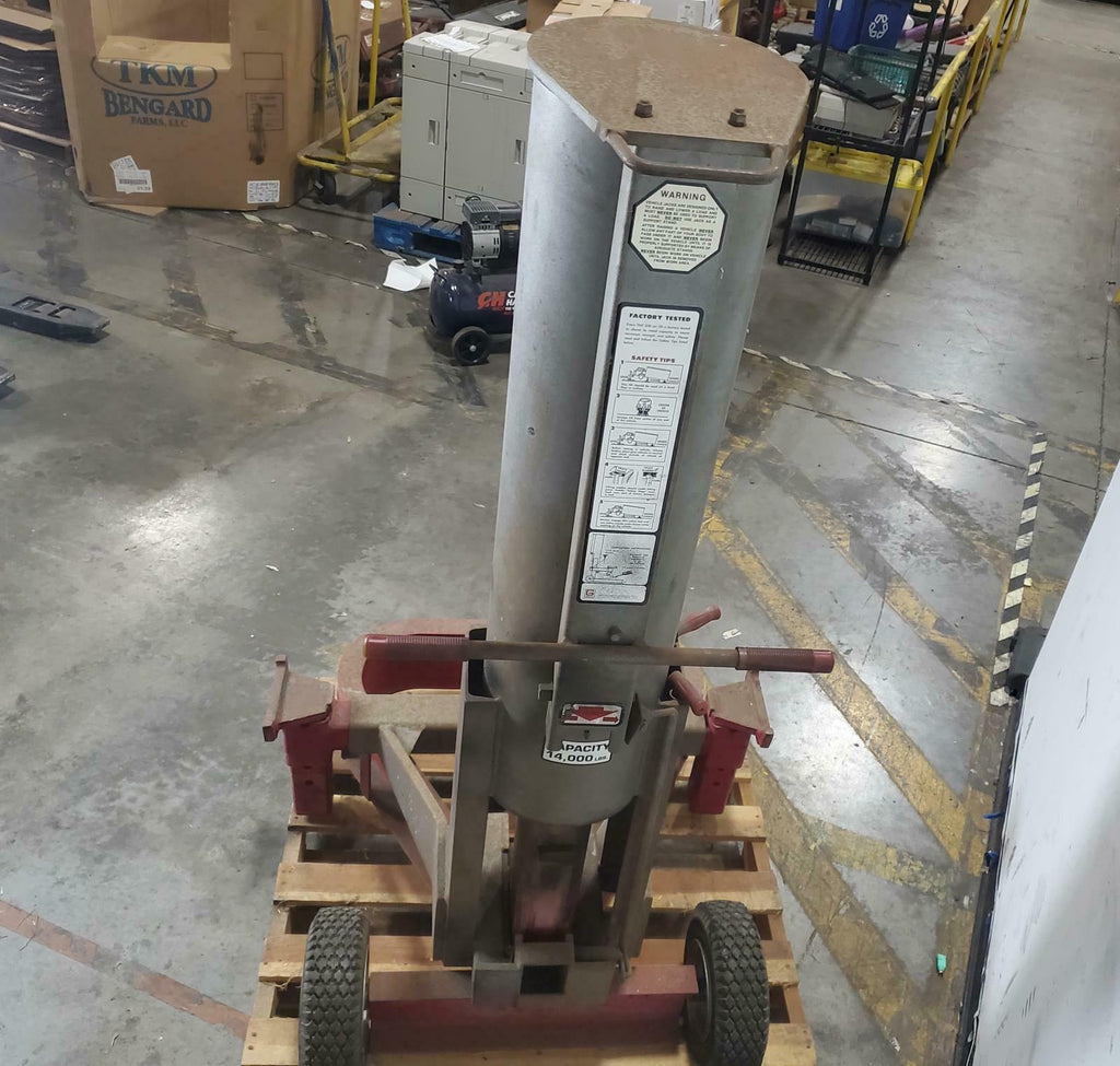 Gray TNT 550 Truck Bumber Air Lift Jack 14000Lbs Capacity - IN GOOD CONDITION