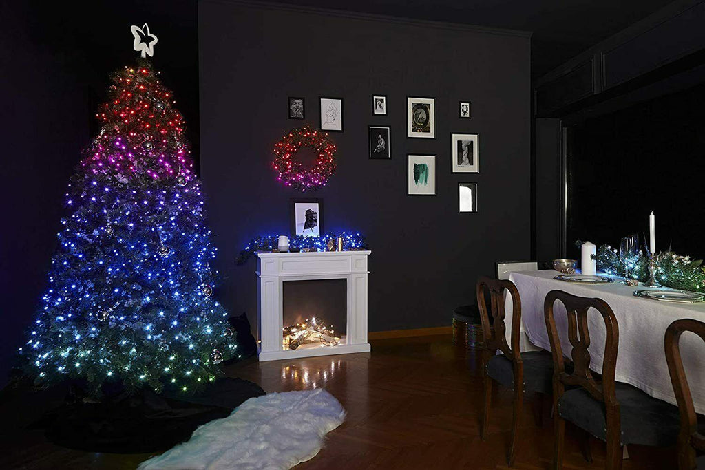 Twinkly 6' App Controlled Pre Lit Tree w/400 Multicolor LED String Lights (Used)