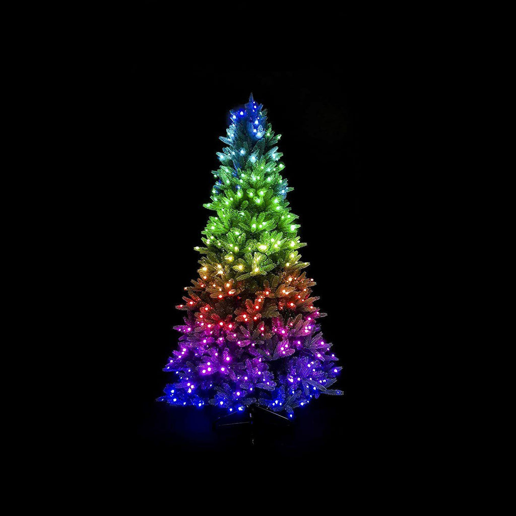 Twinkly 6' App Controlled Pre Lit Tree w/400 Multicolor LED String Lights (Used)