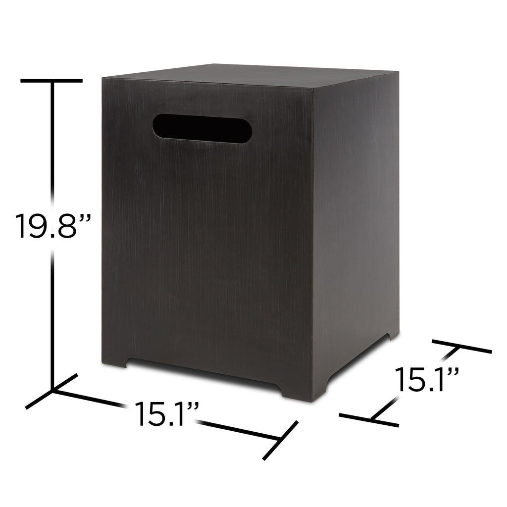 Lanesboro 20 lb. Tank Cover in Gray by Real Flame