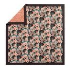 Makers Collective Tropical Leopard Hero Cotton 3-Piece Quilt Sets, King, Green