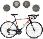 Vilano Shadow 3.0 Road Bike with Integrated Shifters