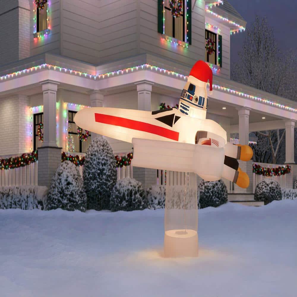 7 ft Star Wars X Wing Holiday Inflatable