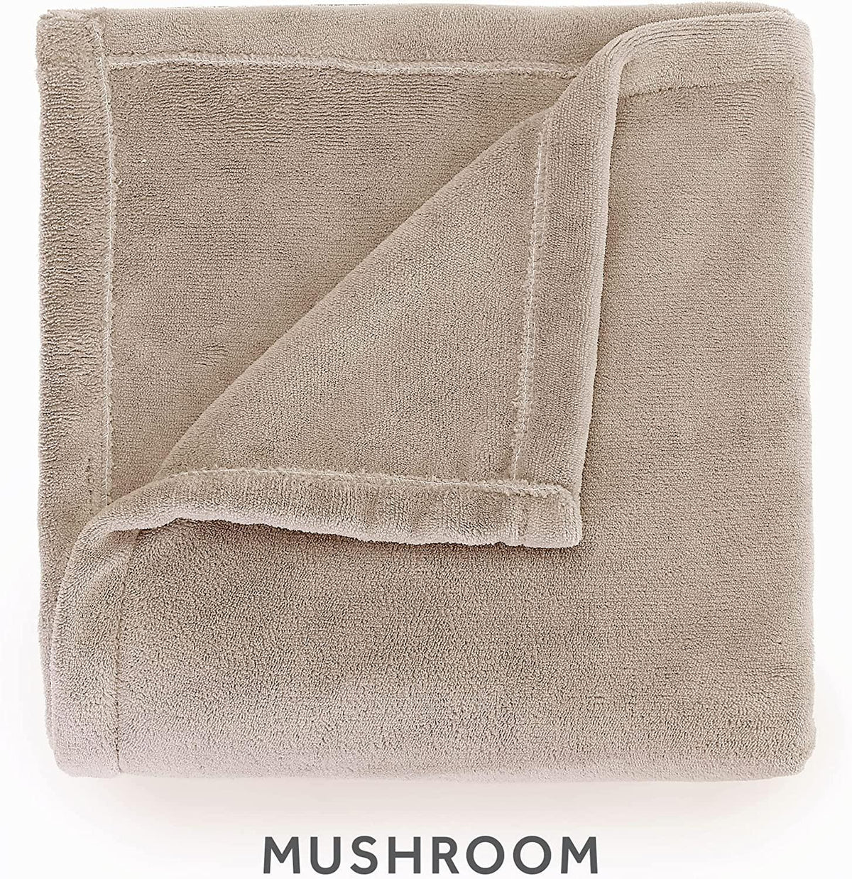 Sunbeam Royal Luxe Mushroom Heated Blanket - King