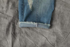 Summer Denim Pockets Wide Leg Casual Jumpsuits