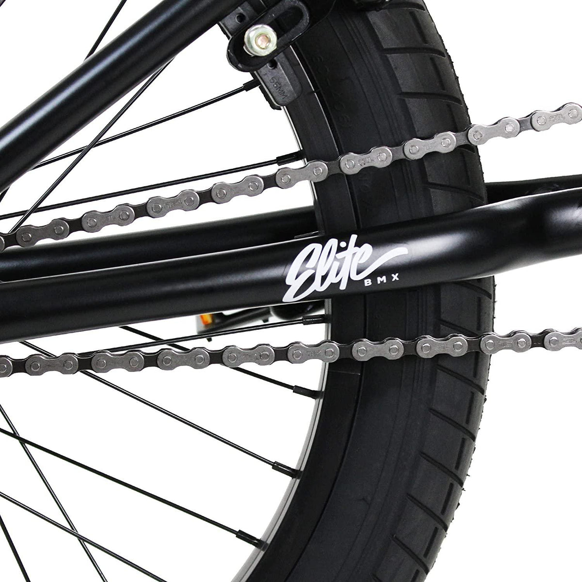 Elite BMX 20" Stealth BMX Bike, Black