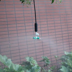 WSSBK 10 Sets Fogger Cross Misting Hanging Sprinkler Kits Mist Water Sprayer for Garden Greenhouse Irrigation 1/4'' Hose Accessories