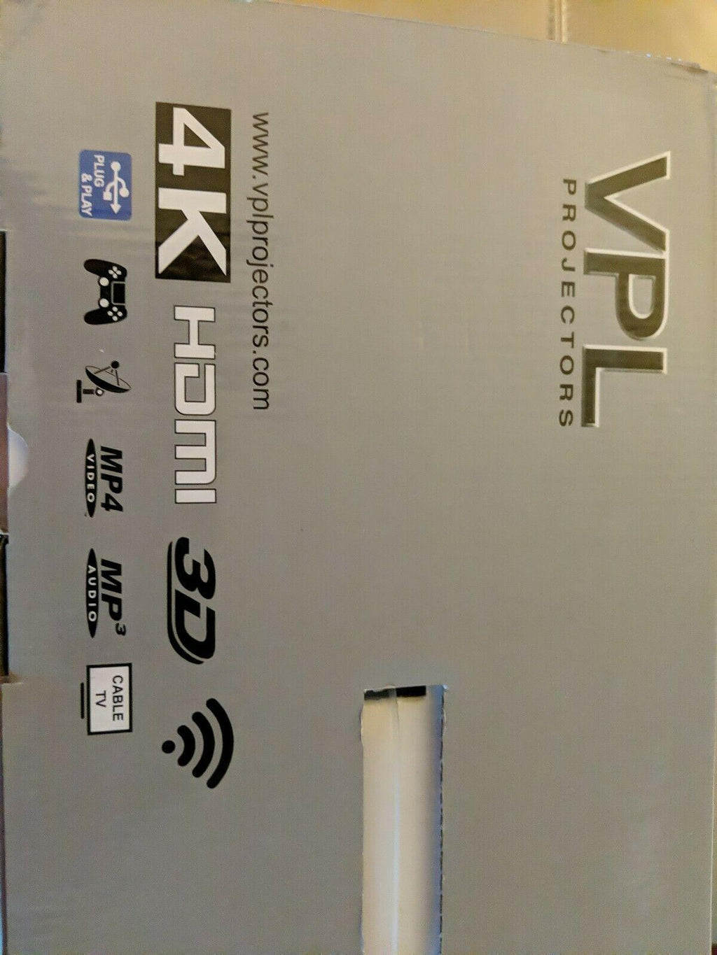 vpl projector smart tv 4k uhd v34k with (new) screen