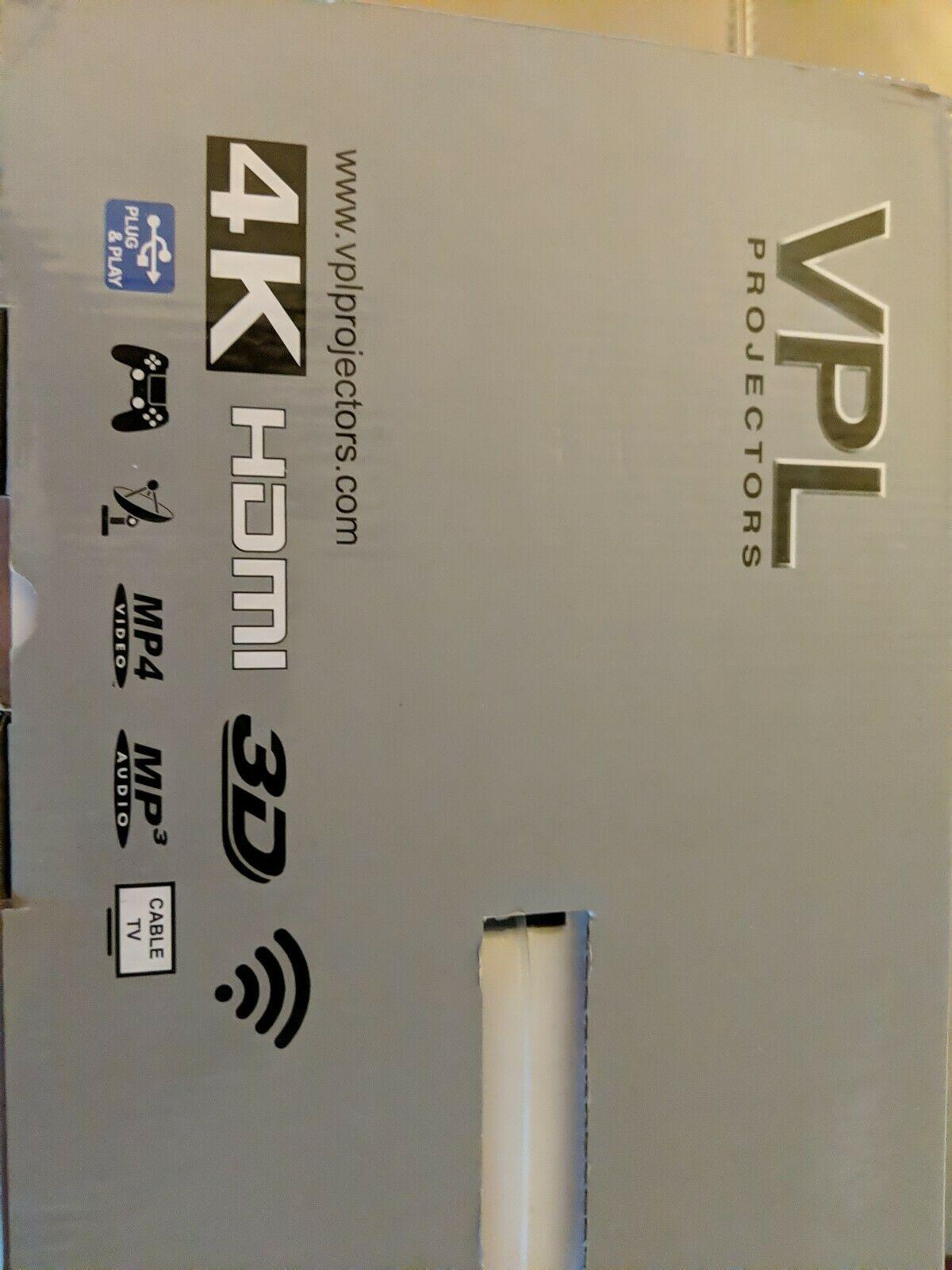 vpl projector smart tv 4k uhd v34k with (new) screen