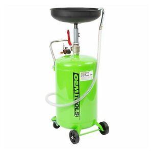 OEMTOOLS 87042 18 Gallon Upright Portable Oil Lift Drain with Oil Pan Funnel