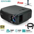 native 1080p projector support 4k 8500lms hd led home theater tv hdmi usb cinema