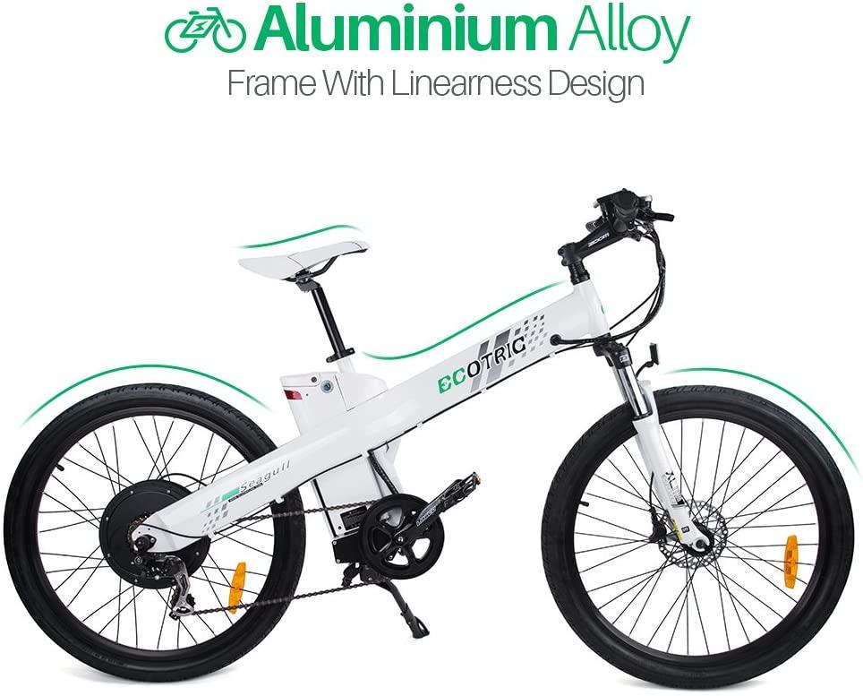 26" Electric Bicycle Powerful 1000W Motor 48V/13AH Removable Battery Aluminum Frame City Tire Ebike LCD Display Throttle and Peddle Assist Power