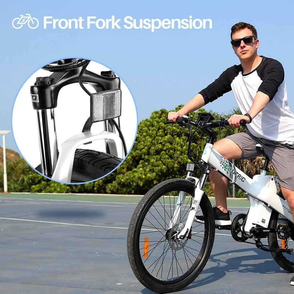 26" Electric Bicycle Powerful 1000W Motor 48V/13AH Removable Battery Aluminum Frame City Tire Ebike LCD Display Throttle and Peddle Assist Power