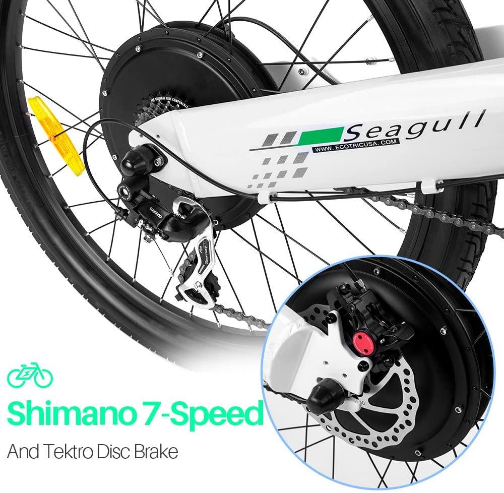 26" Electric Bicycle Powerful 1000W Motor 48V/13AH Removable Battery Aluminum Frame City Tire Ebike LCD Display Throttle and Peddle Assist Power