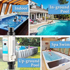 pool salt water chlorine generator for 26,400 gal above ground inground pools