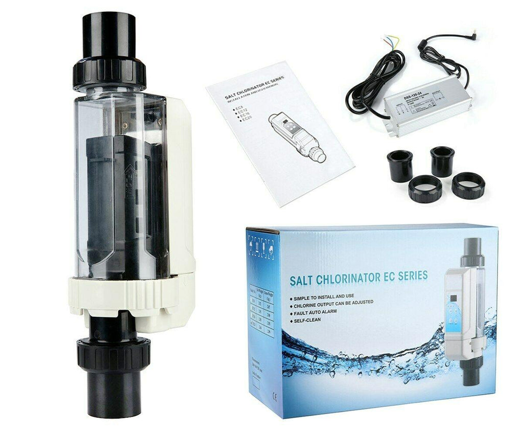 pool salt water chlorine generator for 26,400 gal above ground inground pools