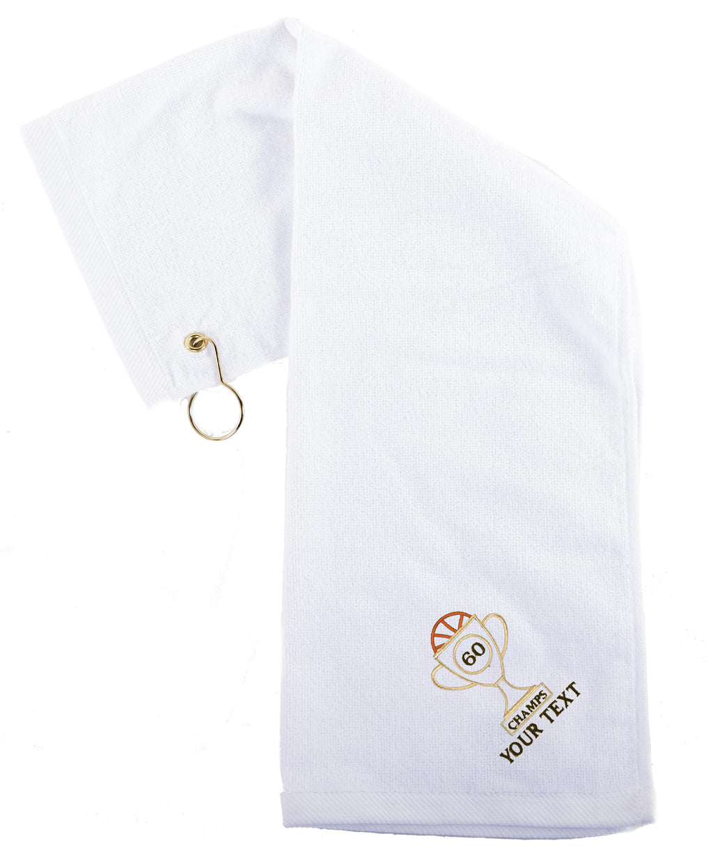 Custom Basketball Towels, Sports Towels, Personalized Basketball Towels for Teams - Trophy