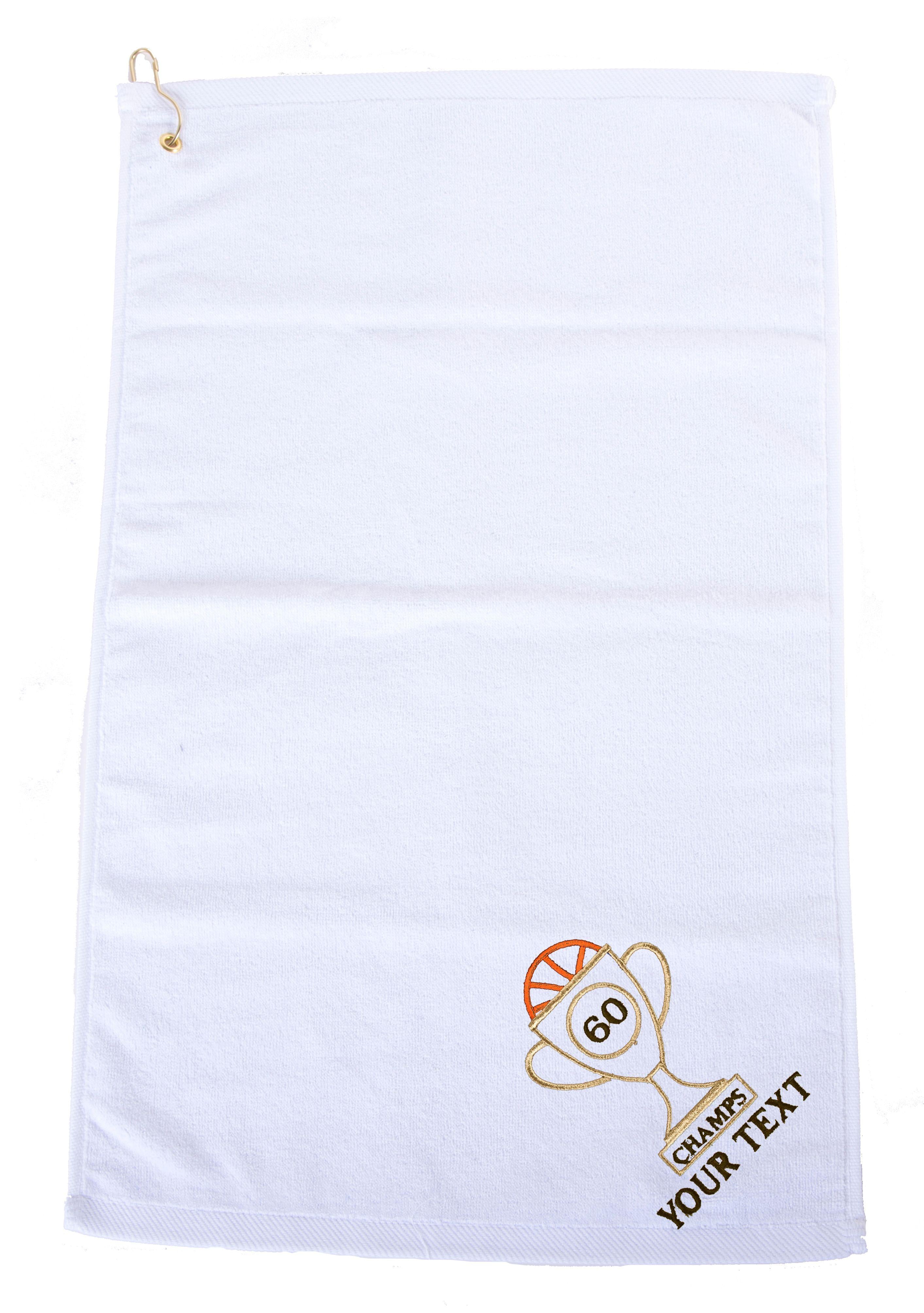 Custom Basketball Towels, Sports Towels, Personalized Basketball Towels for Teams - Trophy