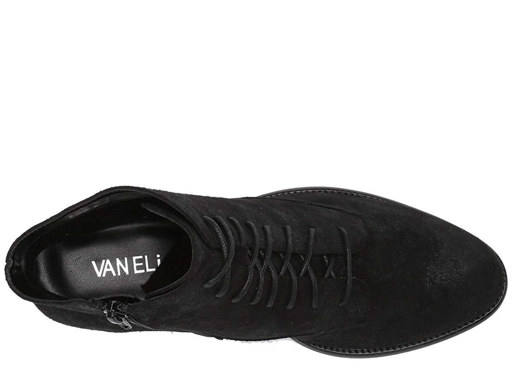 Vaneli Hamlet Black/Silver Rory Suede