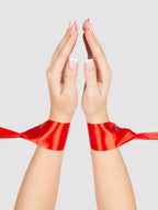 Lovehoney Oh! Silky Bondage Restraints, Red | Red