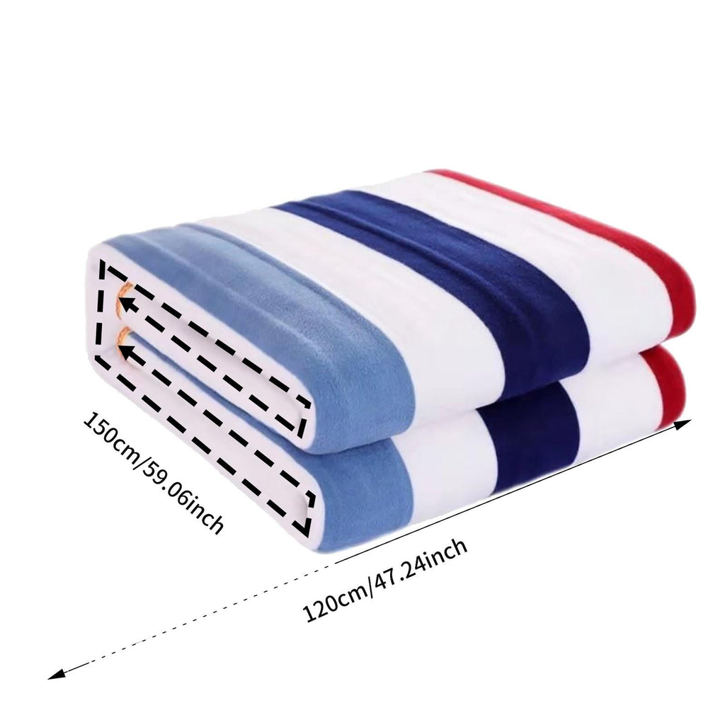 Mittory Cozy Soft Flannel Electric Heated Winter Blanket Blanket Electric Heated Soft