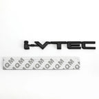 3D Metal i-VTEC Car Trunk Rear Turbo Fender Emblem Badge Decals Stickers Black Generic
