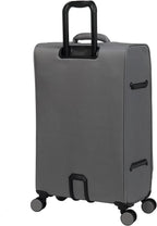 Accuracy 28" Softside Checked 8 Wheel Spinner, Grey Skin