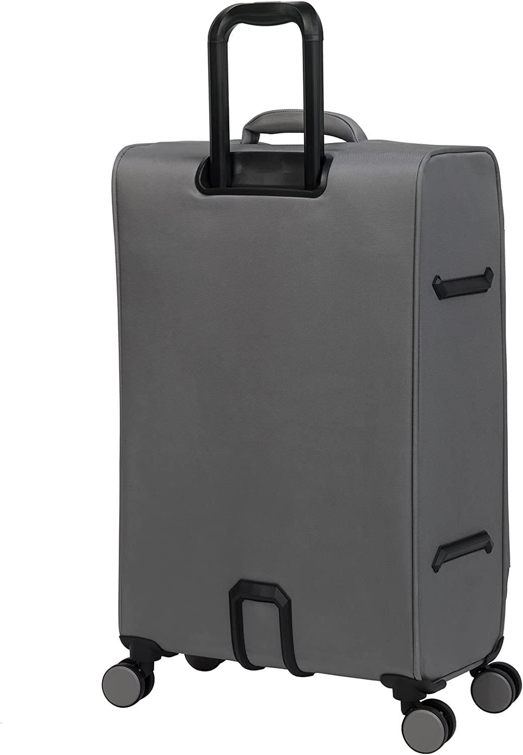 Accuracy 28" Softside Checked 8 Wheel Spinner, Grey Skin