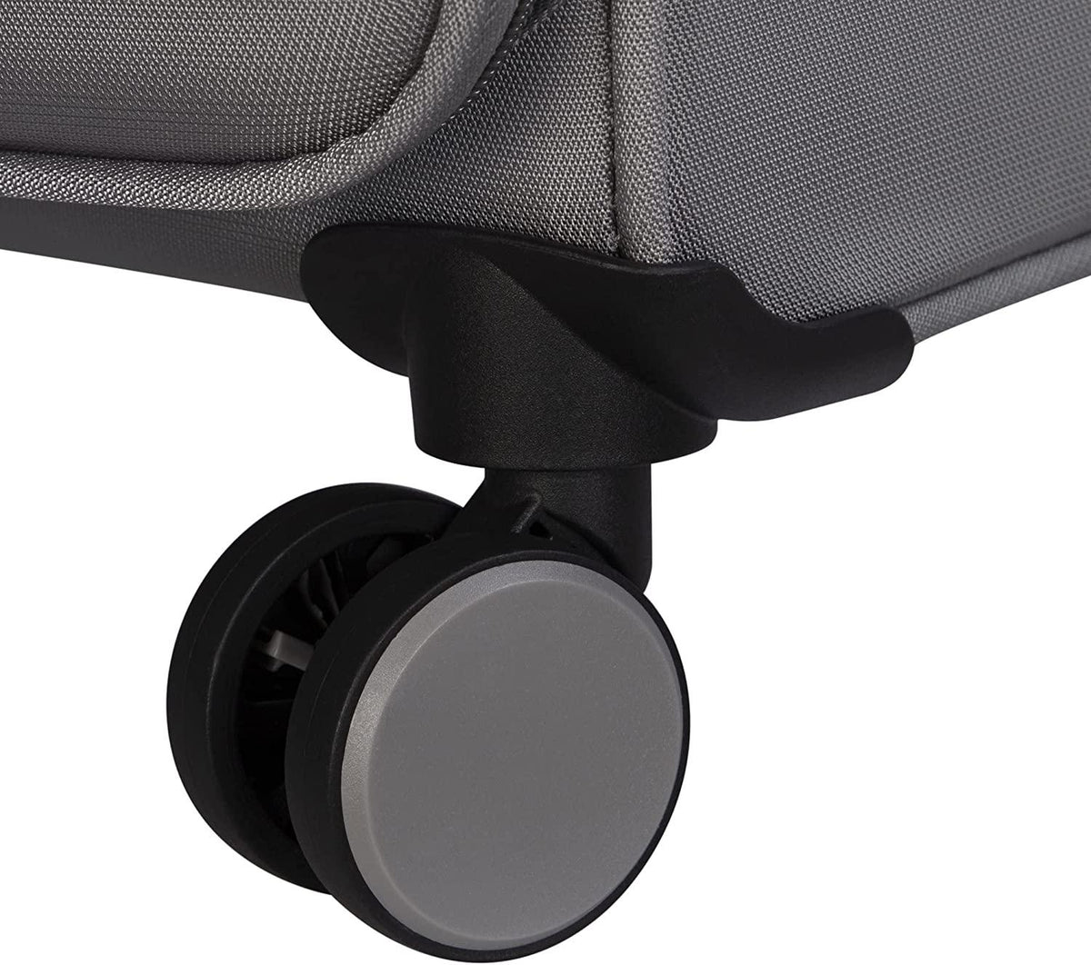 Accuracy 28" Softside Checked 8 Wheel Spinner, Grey Skin