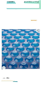 sun2solar 1200 series rectangle  swimming pool solar cover blanket -26' x 16'