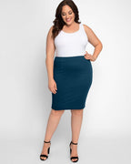 priscilla knit pencil skirt