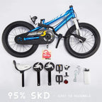 RoyalBaby Boys Girls Kids Bike BMX Freestyle 2 Hand Brakes Bicycles with Training Wheels Child Bicycle