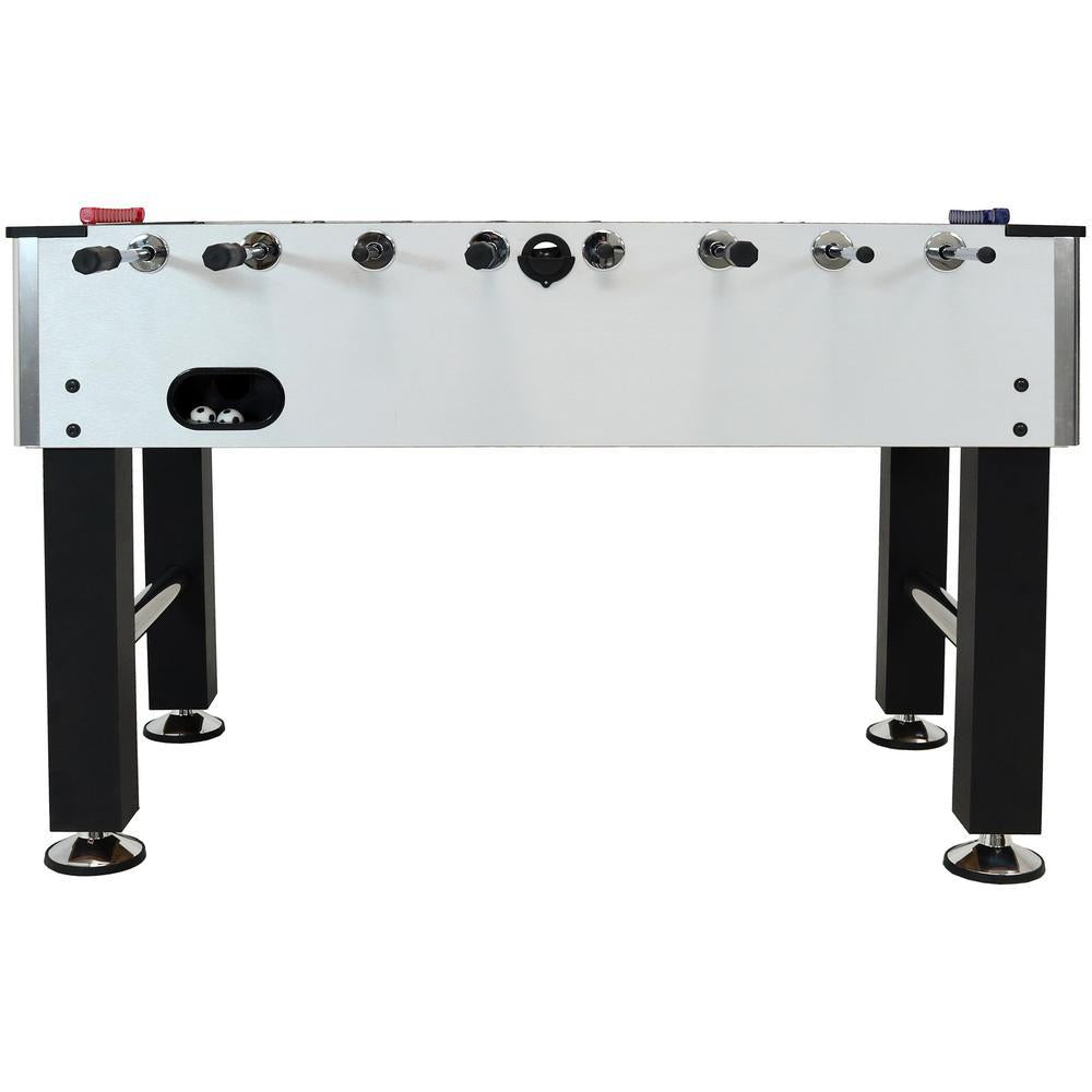 55 in. Metallic Foosball Arcade Soccer Sports Table