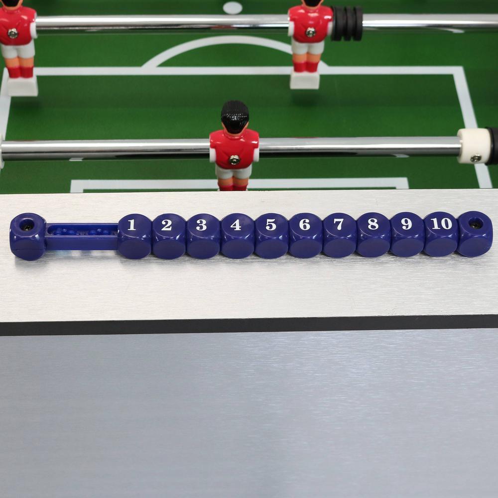 55 in. Metallic Foosball Arcade Soccer Sports Table