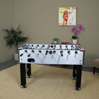 55 in. Metallic Foosball Arcade Soccer Sports Table