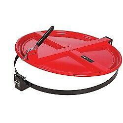 Pig Mat Red Latching Drum Lid for 55 Gallon Drum