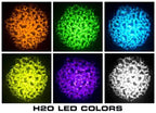 AMERICAN DJ H2O IR LED Water Flowing Light Effect + Chauvet H700 Fog Machine