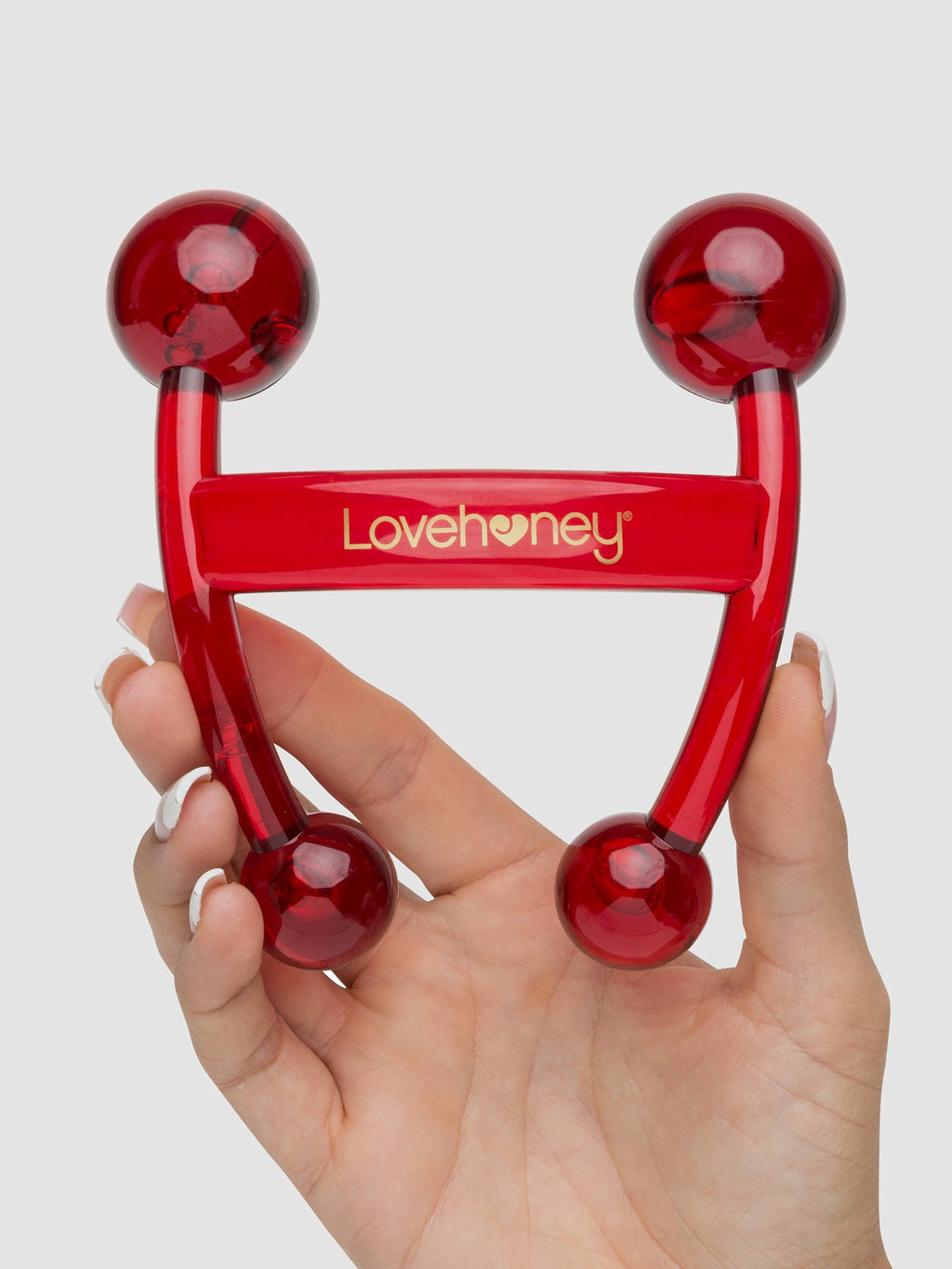 Lovehoney Oh! Sensual Body Massager, Red | Red