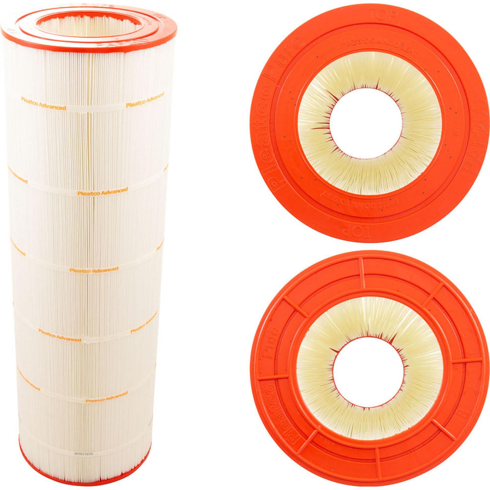 pleatco Cartridge, 200sqft, 5-7/8"ot, 6"ob, 10-1/16", 31-3/8"L, 4oz