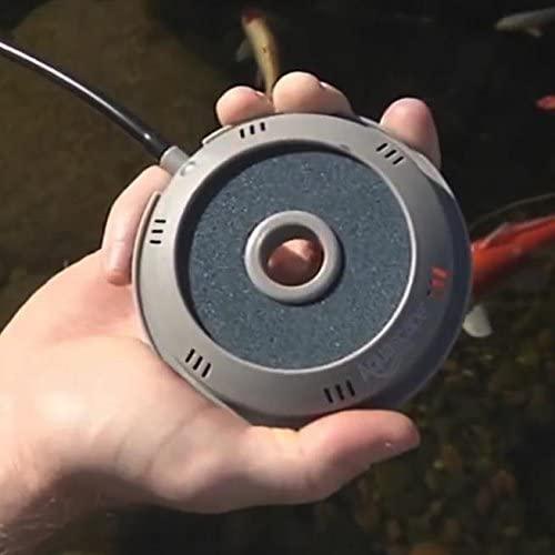 aquascape pond air 4 aerator with 2 additional replacement airstones, air line, power cord and more - adds oxygen, raises water quality and clarity, helps fish and plants - quiet and energy efficient