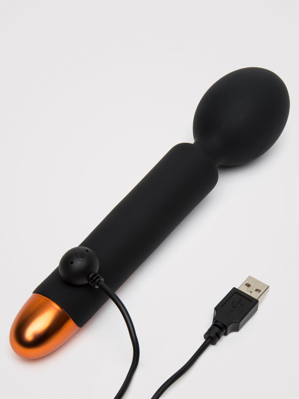 Rocks Off Oriel 10 Function Rechargeable Wand Vibrator, Black